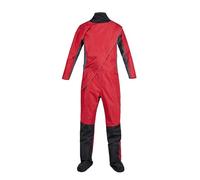 Kayak Dry Suit Traje seco de látex deportivo for hombre, 3 capas, impermeable, transpirable y for kayak, ideal for buceo rafting(Red,L)