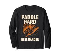 Kayak Fishing Life Angler Pride Fish On Outdoor Adventure Manga Larga