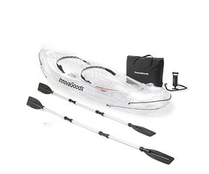 Kayak hinchable transparente Paros InnovaGoods 312 cm 2 plazas