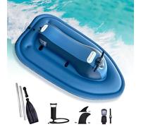 Kayak Inflable con Motor a reacción, Moto acuática eléctrica Plegable sin escobillas de 500 W con Scooter Submarino (Opcional), lancha con Motor eléctrico, autonomía de 130 min(Onlyboat)