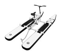 Kayak inflable para bicicleta acuática, bote a pedales para lago y actividades acuáticas, incluye tabla de remo, ideal para exploración acuática al aire libre
