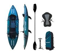 Kayak Inflable Wattsup COD 1 Place - 310 x 85 cm (10 x 33 Pulgadas) - PVC Laminado y Dropstitch - Pack Completo - MAX 180 kg