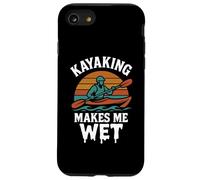 Kayak Me Hace Mojado Kayak Río Divertido Canoa Remo Barco Carcasa para iPhone SE (2020) / 7/8