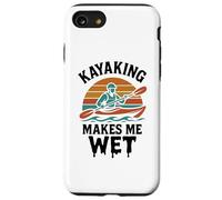 Kayak Me Hace Mojado Kayak Río Divertido Canoa Remo Barco Carcasa para iPhone SE (2020) / 7/8