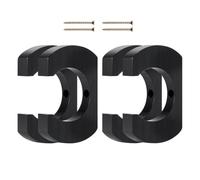 Kayak Paddle Holder, 4PCS Wood Wall Mount Rack, Canoe Oar Storage Display, Durable Paddle Organizer Support, Space Saving Equipment Hanger, Decorative Gear Display Unit | For Garage Cabin Shed