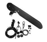 Kayak Rudder, Lightweight Canoe Steering Kit, 20,08 x 3,24 pulgadas Precise Nylon Parts, Replacement Accessories for Boat Fishing Bass Ship Trolling Canoe and Trailer Navigation Control
