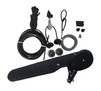 Kayak Rudder System, Precision Nylon Boat Rudder Kit, Replacement Parts for Fishing Kayak Canoe Bass Trolling Ship Trailer Steering Accessory for Smooth Navigation Control 51 x 8,22 cm