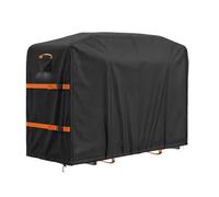 Kayak Stand para exterior resistente a los rayos UV reflectante | Cubierta de almacenamiento de kayak de 2 a 4 niveles para canoa, tabla de surf, equipo de pesca, techo portaequipajes