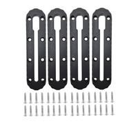 Kayak Track | with Screws 4 Pieces Universal Multifunctional | Fishing Rod Holder Mount Track,for Fish Finder Cup Holder Cleats Outdoor Water Sports