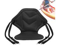 Kayaking Chair - Adjustable Boat Cushion 62x64x25.2cm, Padded Backrest Support | Waterproof Seating System Storage Pouch Fishing Touring Beach Picnic Lawn Camping Comfort Rest Equipment