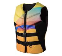 Kayaking Jacket for Adults, High Buoyancy Float Aid with Adjustable Belt, Safety Swim Gear for Swimming Kayaking Boating Fishing Surfing Paddle Boarding Water Sports Travel(E,L)