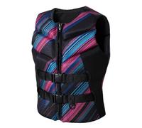 Kayaking Jacket for Adults, High Buoyancy Float Aid with Adjustable Belt, Safety Swim Gear for Swimming Kayaking Boating Fishing Surfing Paddle Boarding Water Sports Travel(F,3XL)