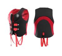 Kayaking Vest Adult Professional High Buoyancy Swim Aid for Water Sports Boating Fishing Surfing Canoeing Rafting Snorkeling Paddling Sailing Outdoor Safety Equipment Gear(Red,S)
