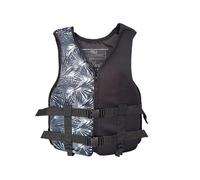 Kayaking Vest Youth High Buoyancy Swim Aid Adjustable Safety Buckle for Boating Water Sports Fishing Surfing Canoeing Rafting Paddling Sailing Outdoor Safety Gear Equipment Kit(Black,M)