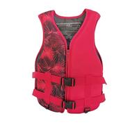 Kayaking Vest Youth High Buoyancy Swim Aid Adjustable Safety Buckle for Boating Water Sports Fishing Surfing Canoeing Rafting Paddling Sailing Outdoor Safety Gear Equipment Kit(Red,M)