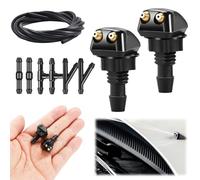 KAYEF juego de 22 piezasBoquilla Limpiaparabrisas - Universal, Multifuncional y Resistente para Coches, Perfecta para Peugeot, Honda, Opel y VW Polo