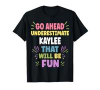 Kaylee Personalized Women's Gift Custom Kaylee Camiseta
