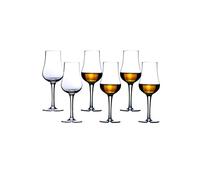 KAYLRE Vidrio Profesional Single Malt Whisky Cristal de Cristal Brandy Snifter Cobelle de cata de vinos Copa de Fragancia Mejor papá Presente al por Mayor Jarra Vidrio (Color : 6 Pcs, Size : 140ml)