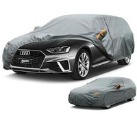 kayme Funda Coche, Cubre Coches Exterior Impermeable Transpirable Anti-UV Antipolvo de 5 Capas, Cubierta para Coche Compatible con A6 Allorad, 5 Serie Touring, E-Classe T-Modell etc. 485 a 505 cm