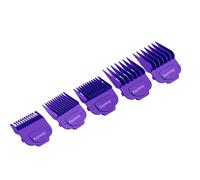 Kaynway Andis Clipper Guards, 5 piezas profesionales de cortaúñas con clip magnético para cortapelos Andis, tamaño #0, 1.5, 1, 2, 3 - Longitud (1/16 pulgadas, 3/16 pulgadas, 1/8 pulgadas, 1/4 pulgadas