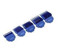 Kaynway Andis - Protectores magnéticos para cortadora de pelo, 5 guías profesionales con clip magnético para cortapelos Andis, tamaño #0, 1.5, 1, 2, 3 de longitud (1/16 pulgadas, 3/16 pulgadas, 1/8
