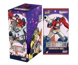 Kayou | Tarjeta coleccionable Transformers | Caja sellada | Edición china simplificada | Para coleccionistas de más de 15 años | Edición líder de Transformers (el embalaje varía)