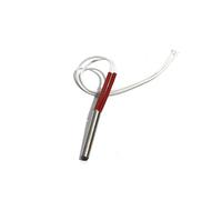 KAYOUDE 5 tubos de calefacción eléctrica de una sola cabeza de acero inoxidable de 12 x 30-200 mm, 220 V (12 x 110 mm, 220 V, 410 W)