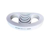 KAYOUDE Correa dentada HTD8M PU, 40/50 mm de ancho, correa bucle cerrado poliuretano blanco, perímetro 688-1000, 1 pieza(HTD 8M-872mm,50mm)