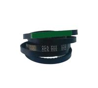 KAYOUDE Correa transportadora dentada de borde crudo tipo V XPZ 3VX, correa transporte goma 1060mm-1587mm, 1 unidad(La 1150mm)