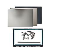 KAYOUDE Nuevo Compatible for Lenovo IdeaPad 1-15ADA7 1 15AMN7 Cubierta Trasera LCD/Cubierta de Marco Frontal Bisel LCD/bisagras LCD/Tapa bisagra(Gold A Shell)