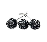 KAYOUDE Nuevo ventilador de refrigeración RTX4070 RTX4060 87MM 4PIN PLD09210B12HH for tarjeta gráfica silencioso Compatible con MSI RTX 4070Ti 4070 4060Ti VENTUS 3X GPU(FAN-ABC)