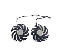 KAYOUDE Nuevo ventilador RX 6800XT GAMING X TRIO GPU, Compatible con MSI RTX 3060 3060TI 3070 3070TI 3080 3080TI 3090 de refrigeración tarjeta gráfica(Fan-B)