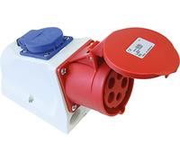 Kayser 4000873893 - Cee toma de corriente 32A 400V IP44 combi 6H 5WAYS precableado