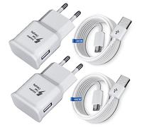 Kayshow Cargador de Carga Rápida para el Teléfono Móvil de Samsung, (2-Pack) Cargador con Cable USB Tipo C 1.5m para Samsung Galaxy S8, S8 Plus, S9, S10, A13, A30, A40, A50,M30, M40, Note 8