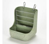 Kaytee Comedero para heno y Comida con Cierres rápidos para Conejos, Chinchillas, cobayas y Otros Animales pequeños