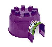 Kaytee Iglú Grande para Mascotas, escondite, casa, Nido, para Conejos Enanos, Hurones, Chinchillas, cobayas (el Color Puede Variar)