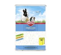 Kaytee Superpet | Clean & Cozy Animales pequeños/Roedor/Cama para hámster | Blanco | 99,9% Libre de Suciedad| Control de olores | 49,2 litros