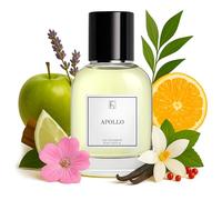 KAZAAR - Apollo - 30 ml - Eau de Parfum para hombre - Afrutado y picante con manzana, vainilla y cardamomo - para el día a día y cenas en primavera, otoño e invierno - 20% aceite aromático para una