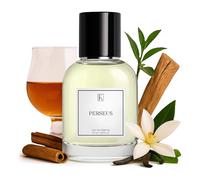 KAZAAR - Perseus - 50 ml - Eau de Parfum para hombre y mujer - Dulce picante con coñac, canela y vainilla - Ideal para noches elegantes en otoño e invierno - 20% aceite aromático para una larga vida