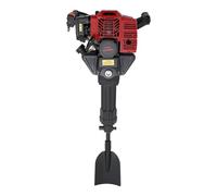 Kazafa Máquina de excavación de árboles, 52 cc, 1500 times/min, 2 tiempos, para árbol de jardín, con pala, picado plano, excavadora de árboles de jardín para granjas, vallas, cultivo de verduras
