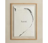 Kazai. Marco de Fotos 'Toke' | A2 / 40x50 / 40x60 | Marco de fotos de madera de diseño de Berlín | Con passepartout y doble cristal | Decoración de madera | Roble