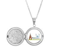 Kazan Rusia - Collar con medallón con símbolo nacional de Rusia, joyería para regalo de cumpleaños