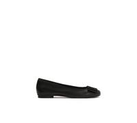Kazar - Bailarinas negras con lazo de tela - Shoes - Mujer - Negro - 40 EU -