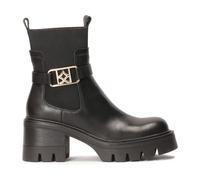 Kazar - Botines slip-on con correa decorativa desmontable - Shoes - Mujer - Negro - 40 EU -