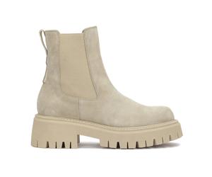 Kazar - Chelsea Slip-on Botas con Suela de Trébol - Shoes - Mujer - Beige - 39 EU -