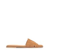 Kazar- Mules de ante marrón cómodos- Shoes- Mujer- Marrón- 38 EU- Mules de ante marrón cómodos