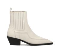 Kazar Studio - Botas vaqueras de cuero blanco roto - Shoes - Mujer - Blanco - 40 EU -