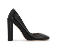 Kazar Studio - Zapatos de tacón negros de cuero en un poste geométrico - Shoes - Mujer - Negro - 37 EU -