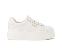 Kazar - Zapatillas blancas de cuero con suela gruesa - Shoes - Mujer - Blanco - 39 EU -