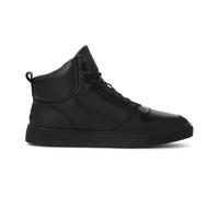 Kazar - Zapatillas de cuero liso para hombres con puntera de goma - Shoes - Hombre - Negro - 43 EU -